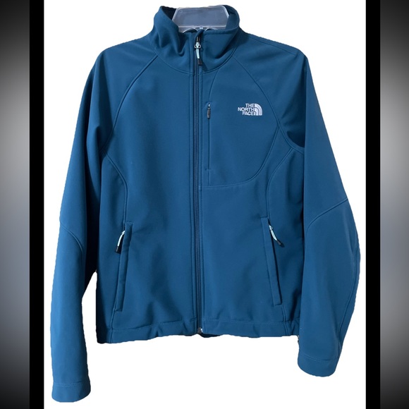 The North Face Jackets & Blazers - The North Face Apex Bionic Jacket Womens Medium Teal Blue Softshell Fleece Lined